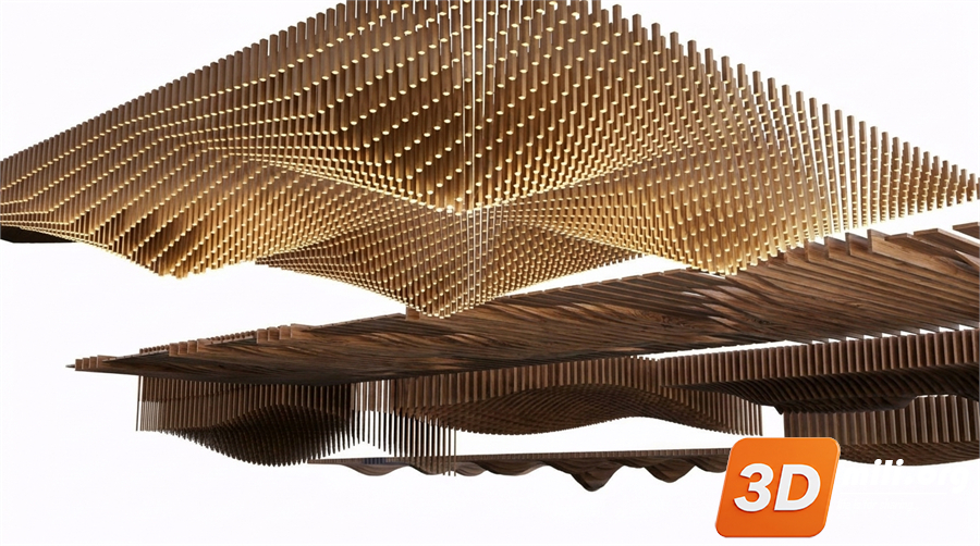 Ceiling Decoration Skp Files